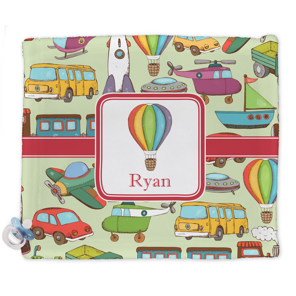 Custom Vintage Transportation Security Blankets - Double Sided (Personalized)