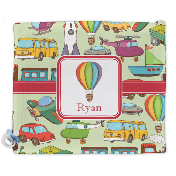 Custom Vintage Transportation Security Blanket (Personalized)