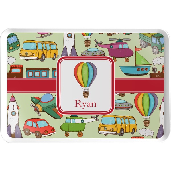 Custom Vintage Transportation Serving Tray (Personalized)