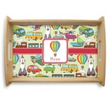 Vintage Transportation Natural Wooden Tray - Small (Personalized)