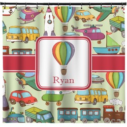 Vintage Transportation Shower Curtain - Custom Size (Personalized)