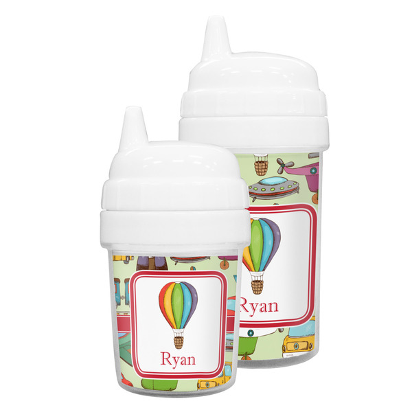 Vintage Transportation Sippy Cups