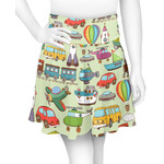 Vintage Transportation Skater Skirt - X Small
