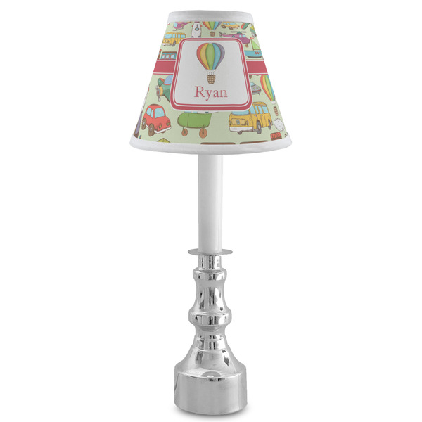 Vintage Transportation Small Chandelier Lamp - LIFESTYLE (on candle stick)