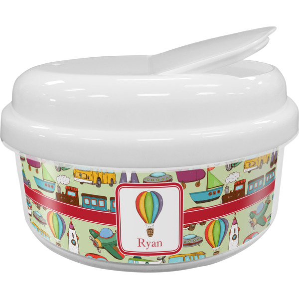 Custom Vintage Transportation Snack Container (Personalized)