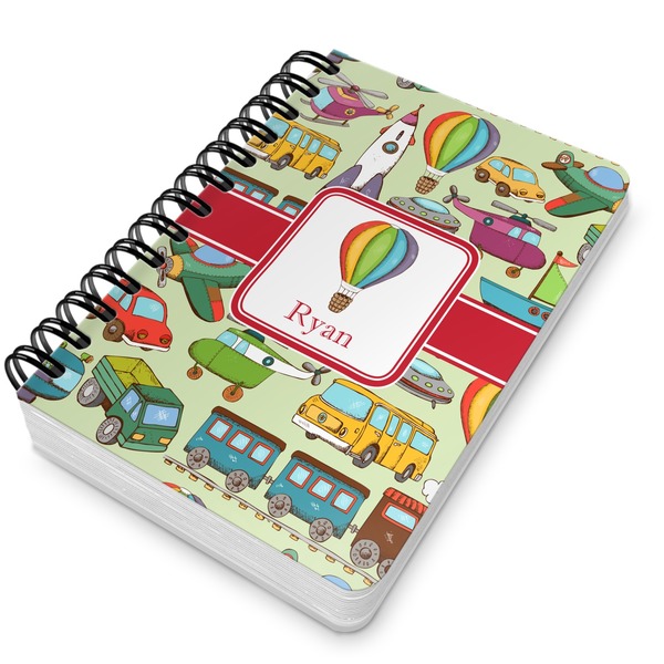 Vintage Transportation Spiral Journal 5 x 7 - Main