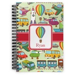 Vintage Transportation Spiral Notebook (Personalized)