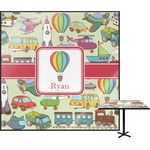 Vintage Transportation Square Table Top - 30" (Personalized)