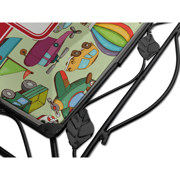 Vintage Transportation Square Trivet - Detail