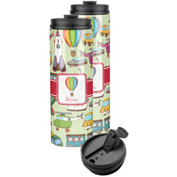 Vintage Transportation Stainless Steel Skinny Tumbler (Personalized)