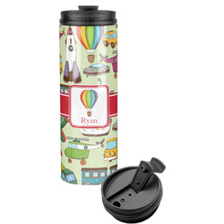 Vintage Transportation Stainless Steel Skinny Tumbler (Personalized)