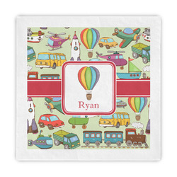 Vintage Transportation Standard Decorative Napkins (Personalized)