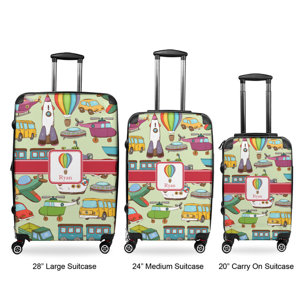 Vintage Transportation Suitcase Set 1 - APPROVAL