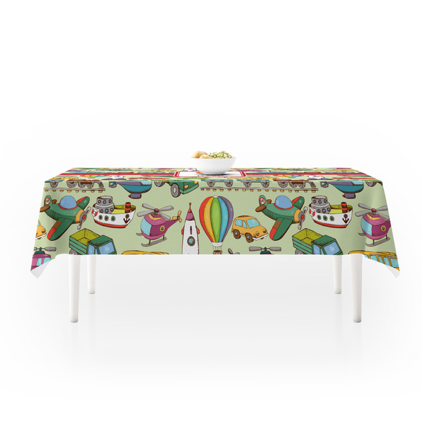 Vintage Transportation Tablecloths (58"x102") - MAIN