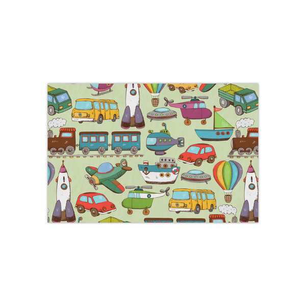 Custom Vintage Transportation Small Tissue Papers Sheets - Heavyweight