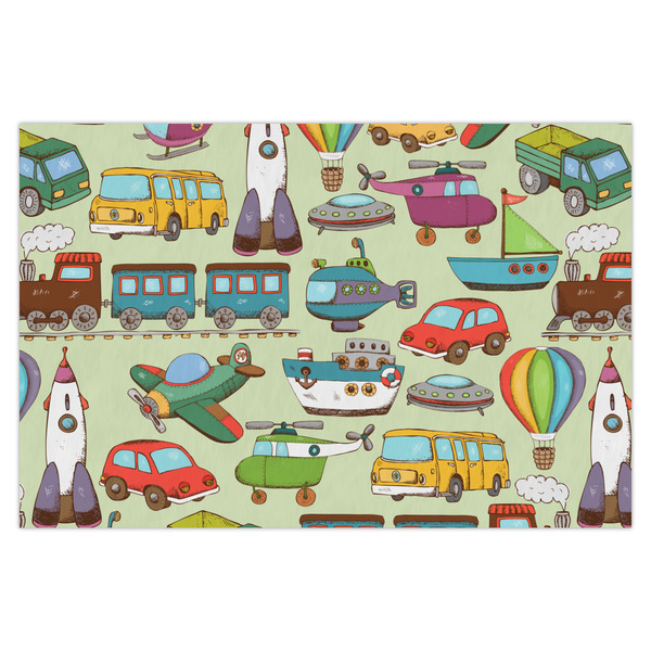 Custom Vintage Transportation X-Large Tissue Papers Sheets - Heavyweight