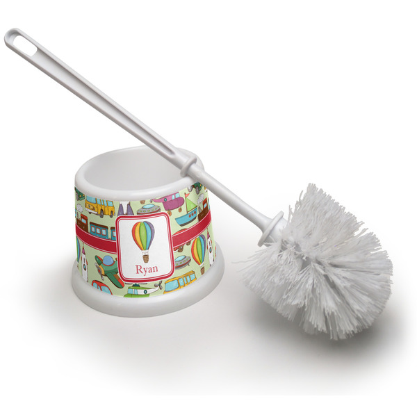 Custom Vintage Transportation Toilet Brush (Personalized)
