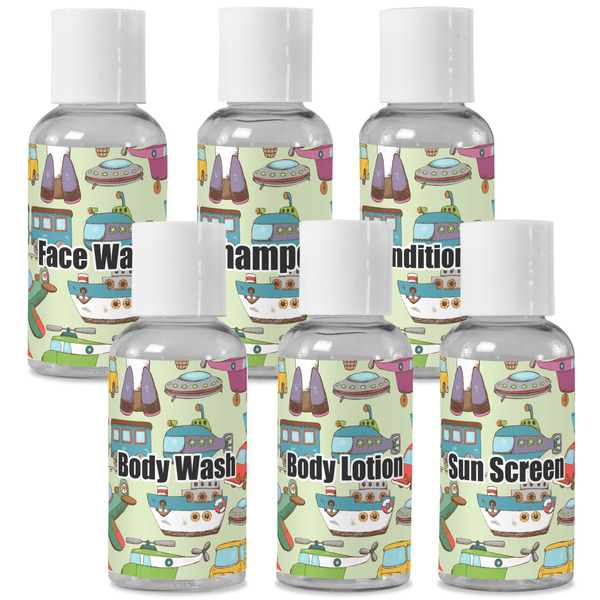 Custom Vintage Transportation Travel Bottles (Personalized)