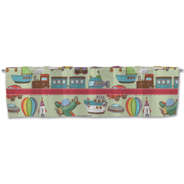 Vintage Transportation Valance - Front