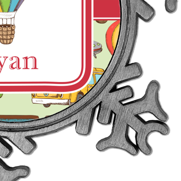 Vintage Transportation Vintage Snowflake - Detail