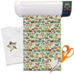 Vintage Transportation Heat Transfer Vinyl Sheet (12"x18")