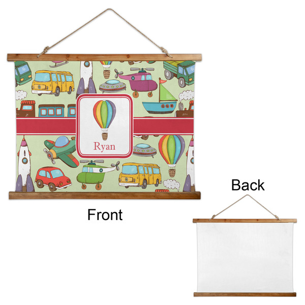 Vintage Transportation Wall Hanging Tapestry - Landscape - APPROVAL