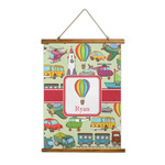 Vintage Transportation Wall Hanging Tapestry (Personalized)