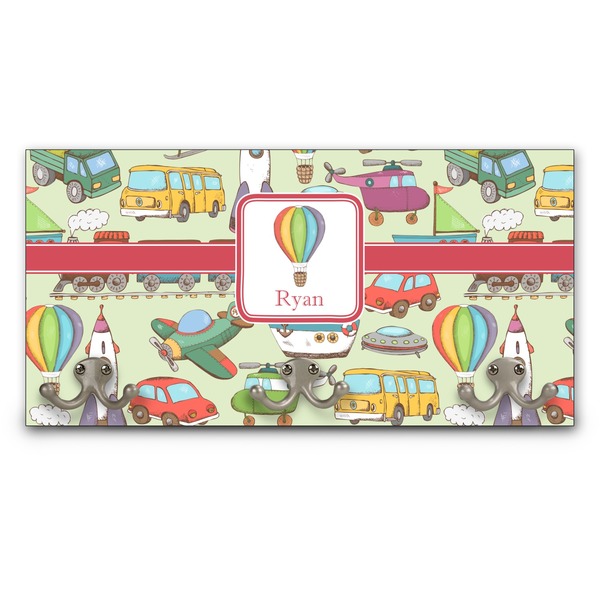 Custom Vintage Transportation Wall Mounted Coat Rack (Personalized)