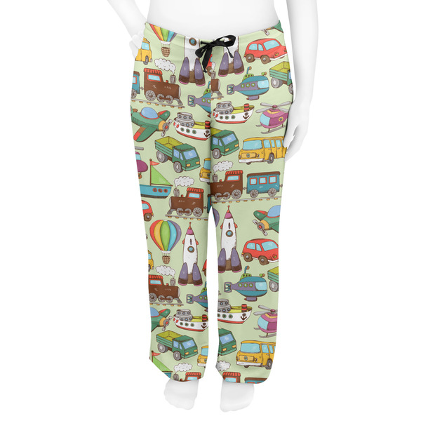 Vintage Transportation Women's Pj on model - Front