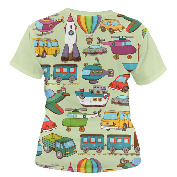 Vintage Transportation Women's T-shirt Back