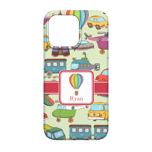 Vintage Transportation iPhone 13 Case - Back