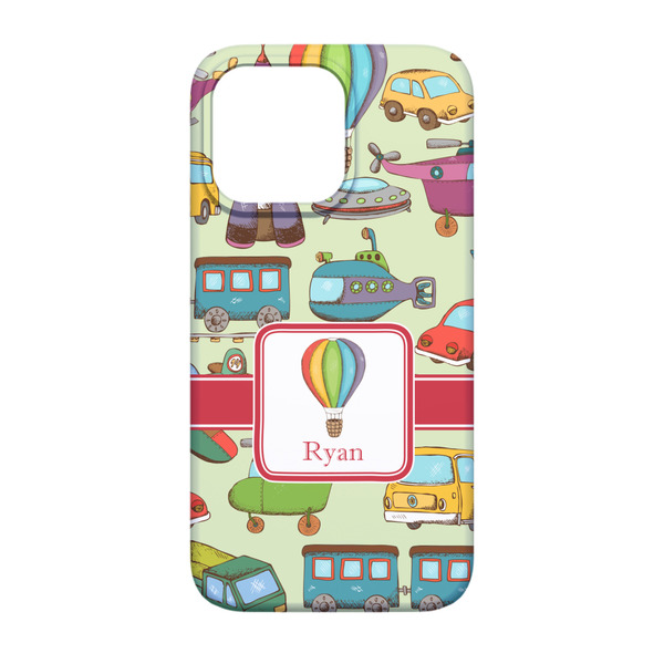 Vintage Transportation iPhone 13 Pro Case - Back