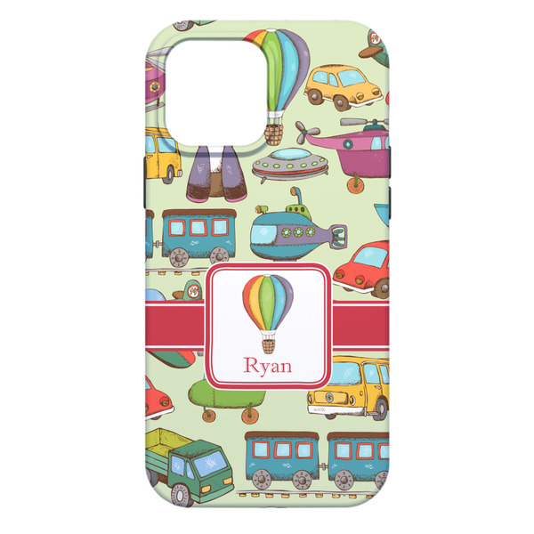 Vintage Transportation iPhone 13 Pro Max Tough Case - Back