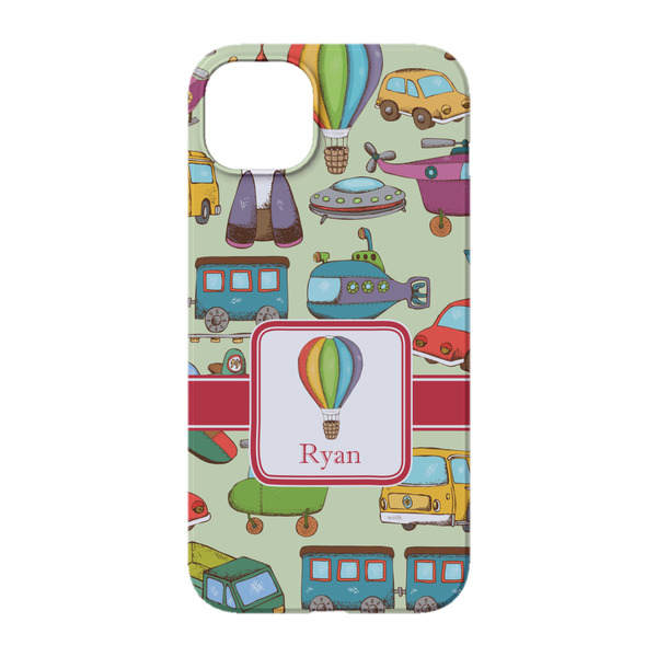 Vintage Transportation iPhone 14 Pro Case - Back