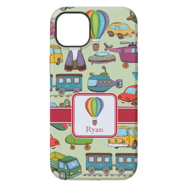 Vintage Transportation iPhone 14 Pro Max Tough Case - Back