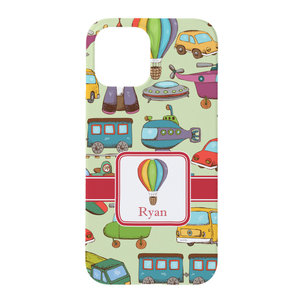 Vintage Transportation iPhone 15 Pro Case - Back