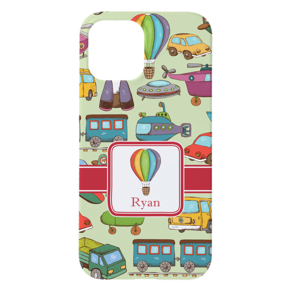 Vintage Transportation iPhone 15 Pro Max Case - Back