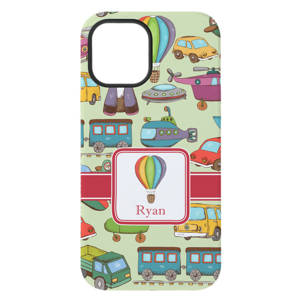 Vintage Transportation iPhone 15 Pro Max Tough Case - Back