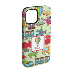 Vintage Transportation iPhone Case - Rubber Lined - iPhone 15 (Personalized)
