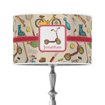 Vintage Sports 12" Drum Lamp Shade - Poly-film (Personalized)