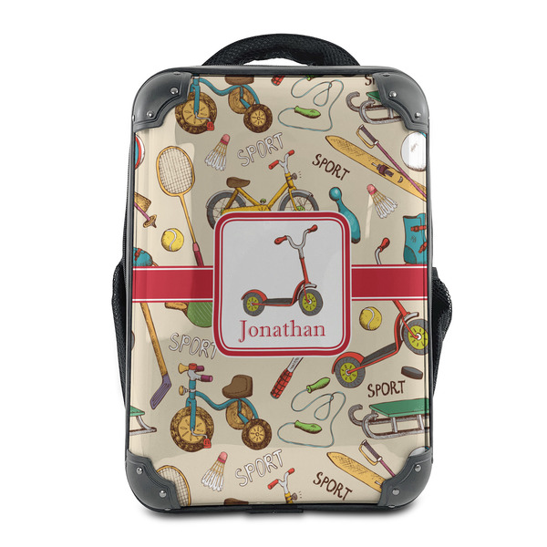 Custom Vintage Sports 15" Hard Shell Backpack (Personalized)