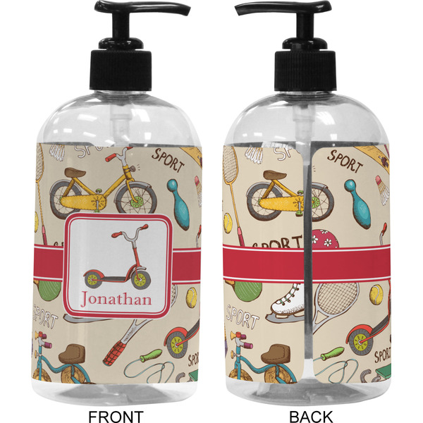 Vintage Sports 16 oz Plastic Liquid Dispenser (Approval)