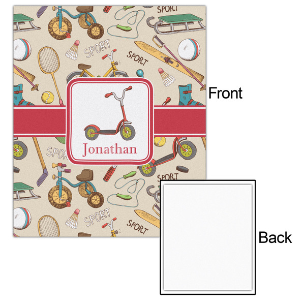 Vintage Sports 20x24 - Matte Poster - Front & Back