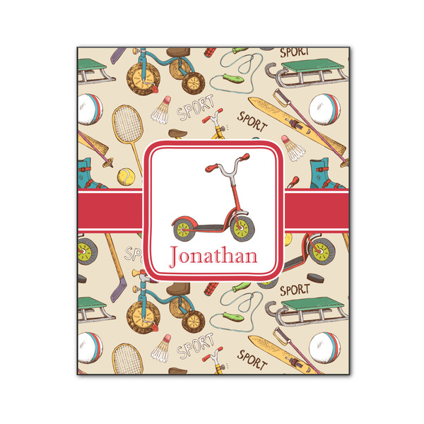 Vintage Sports 20x24 Wood Print - Front View