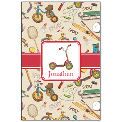 Vintage Sports Wood Print - 20x30 (Personalized)