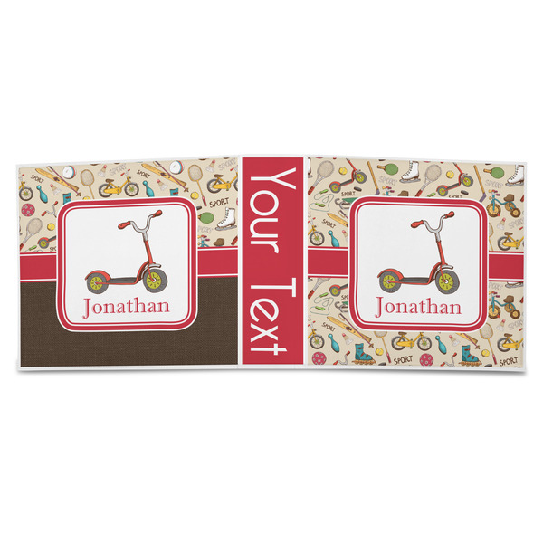 Vintage Sports 3-Ring Binder Approval- 3in