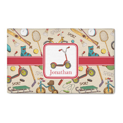 Vintage Sports 3' x 5' Patio Rug (Personalized)