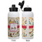 Vintage Sports Aluminum Water Bottle - White APPROVAL