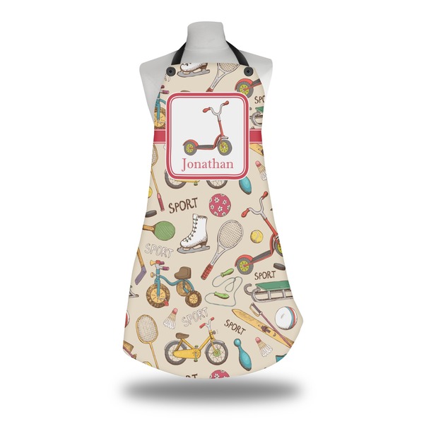 Vintage Sports Apron on Mannequin