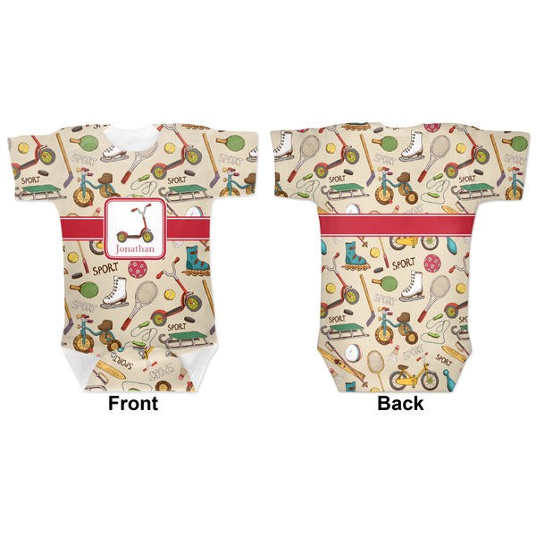 Vintage Sports Baby Bodysuit Approval